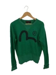 YAMANE DELUXE/スウェット/38/コットン/GRN/両Vスウェット/カモメ