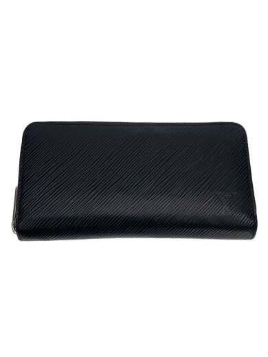 商品画像：ジッピー・ウォレット_エピ_ホットピンク/牛革/BLK/レディース 1