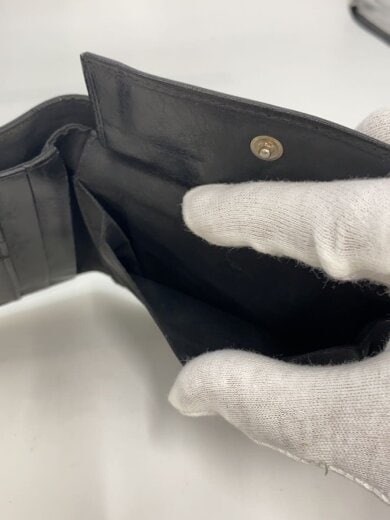 商品画像：2つ折り財布/--/BLK/無地/メンズ 7