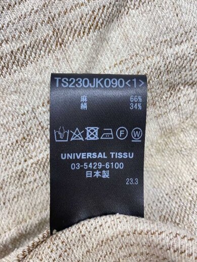 商品画像：ジャケット/FREE/リネン/BEG/ストライプ 4