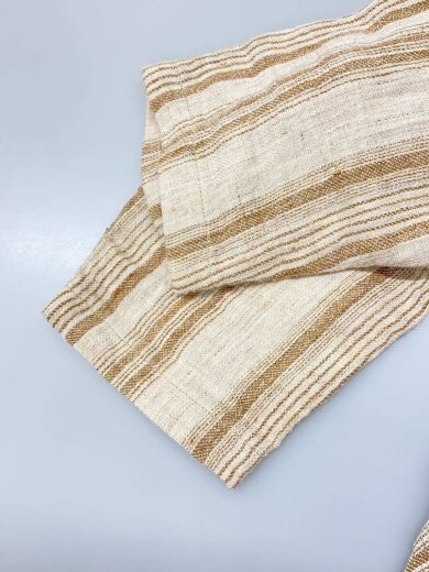 商品画像：ジャケット/FREE/リネン/BEG/ストライプ 5