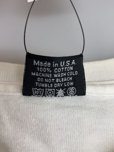 商品画像：Tシャツ/M/コットン/WHT// 4