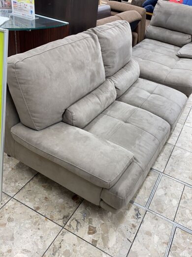 画像：その他ブランドrelax form/ソファベッド/アクリル/GRY/レザーテックス/カウチ」ソファー1