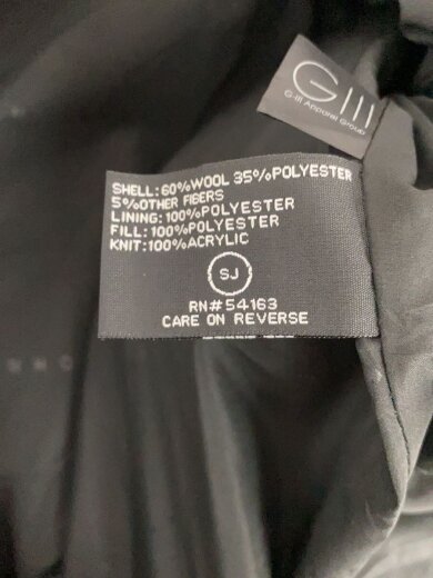 商品画像：オーバーサイズジプダウンベスト/ベスト/3L/ウール/BLK/無地/sjwtg2002 4