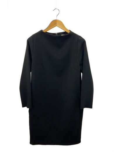 商品画像：長袖ワンピース/38/ポリエステル/BLK/無地/3007A333-1120 1