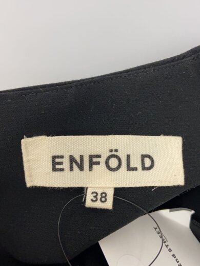 商品画像：長袖ワンピース/38/ポリエステル/BLK/無地/3007A333-1120 3