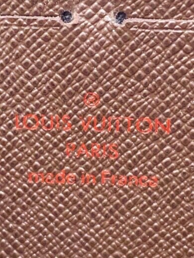 商品画像：1)ジッピー・ウォレット_ダミエ・エベヌ/PVC/BRW/レディース 3