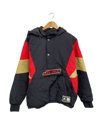 商品画像：アノラックパーカー/アノラックジャケット/中綿/L/ナイロン/BLK 1