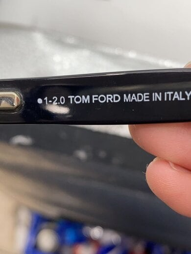 商品画像：アジアンフィット/メガネ/ウェリントン/プラスチック/BLK/CLR/メンズ/TF5178 4