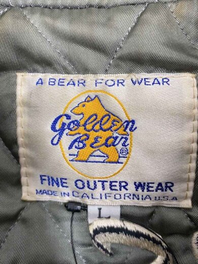 商品画像：白タグ/USA製/70s～80s/袖レザー/刺繍/ジャムセカンド/スタジャン/L//NVY 3