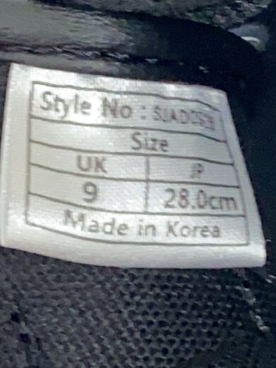 商品画像：INOMER hi/ハイカットスニーカー/28cm/BLK/SJAD0926 5