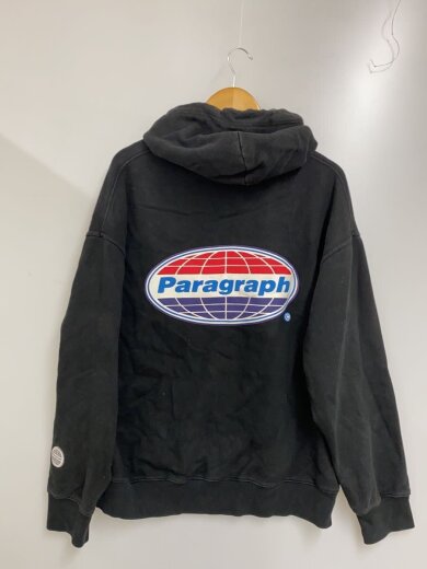 商品画像：パラグラフ/ロゴ/パーカー/FREE/コットン/ブラック 2