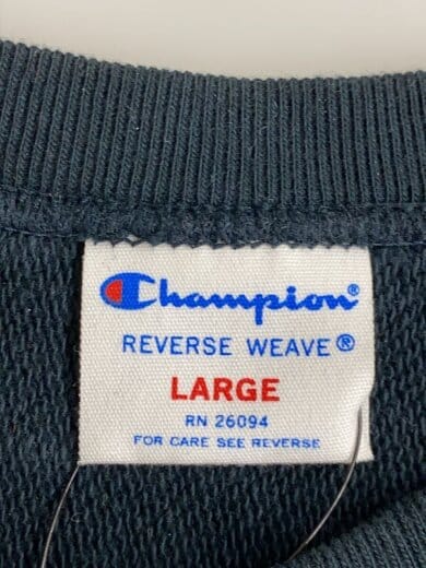 商品画像：チャンピオン/WIDE DAD別注/c8-D015/REVERSE WAVE/スウェット/L/コットン/BLK// 3