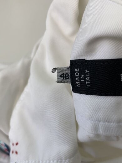 商品画像：半袖シャツ/48/コットン/WHT/03447/02/01/0101/ワッペン 4
