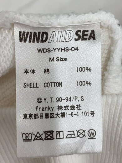商品画像：ウィンダンシー/WDS-YYHS-04/幽遊白書コラボ/スウェット/M/コットン/ホワイト// 4