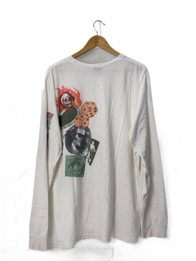 商品画像：ステューシー/Tシャツ/L/コットン/ホワイト/シミ有// 2