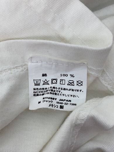 商品画像：ステューシー/Tシャツ/L/コットン/ホワイト/シミ有// 5