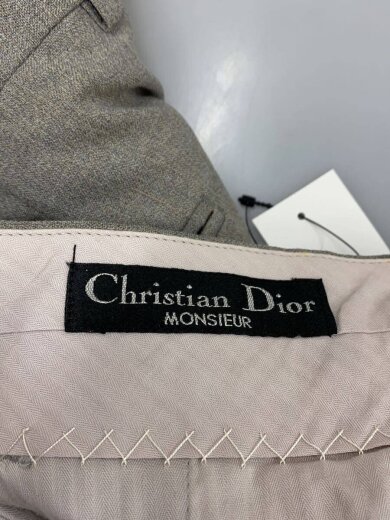 商品画像：クリスチャンディオールムッシュ/D3343/スラックスパンツ/--/ウール/GRY// 4