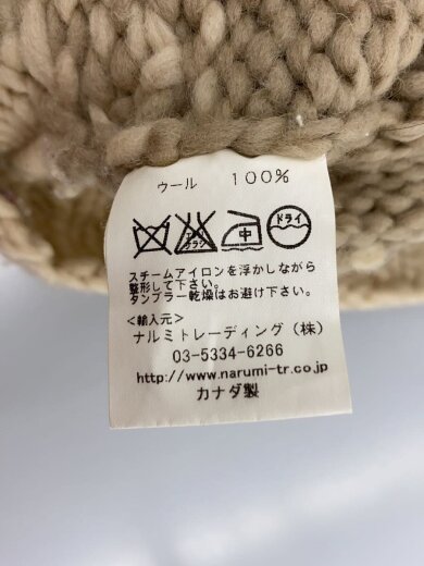 商品画像：カナタ/カウチンニット/カナダ製/ニットベスト(厚手)/--/ウール/BEG// 4