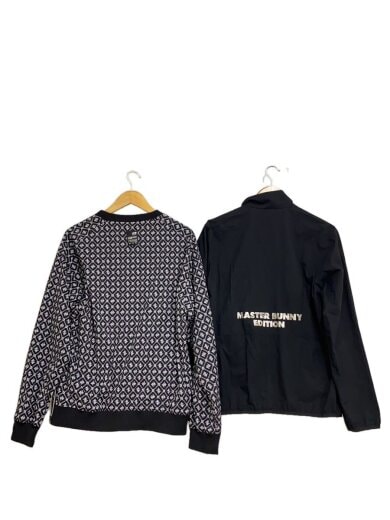 商品画像：スウェット/5/ナイロン/BLK/総柄/758-2221103// 2