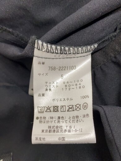 商品画像：スウェット/5/ナイロン/BLK/総柄/758-2221103// 6