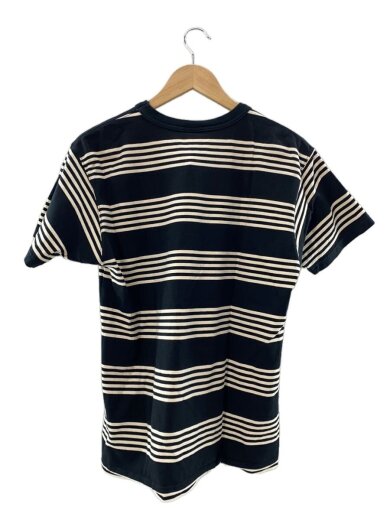 商品画像：Tシャツ/XL/コットン/BLK/ボーダー 2