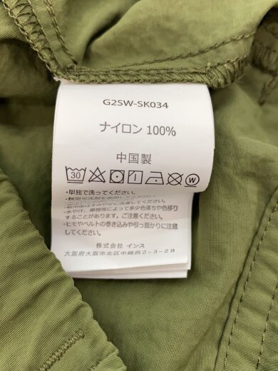 商品画像：グラミチ/g2sw-sk034/ナイロンフレアパンツ/ボトム/S/ナイロン/GRN 4