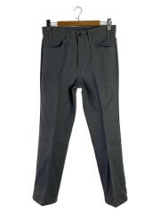 ボトム/34/ポリエステル/GRY/無地/10517-6154/刻印977/スタプレ