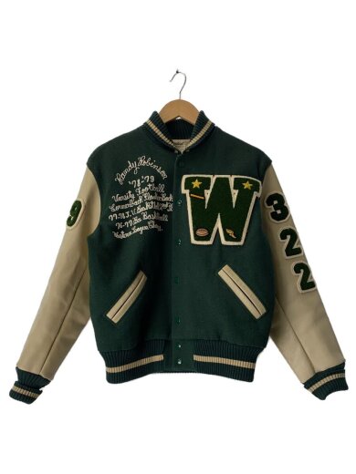 画像：WAREHOUSEBodies/スタジャン/40/ウール/GRN//1