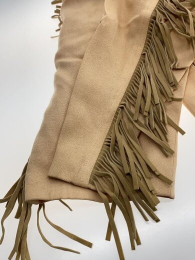 商品画像：J.HARRIS/テーラードジャケット/4/レーヨン/BEG/無地/70S/usa製/フリンジ// 4