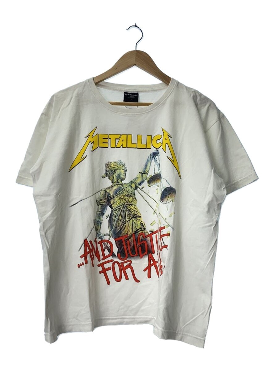 その他ブランド / Tシャツ/L/コットン/WHT/プリント