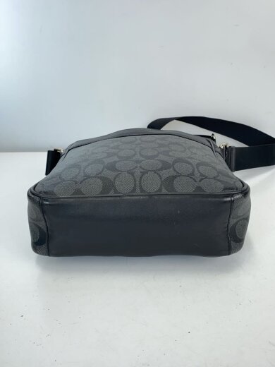 画像：COACHショルダーバッグ/--/BLK/総柄/F547884