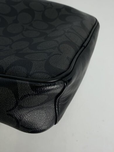 画像：COACHショルダーバッグ/--/BLK/総柄/F547888