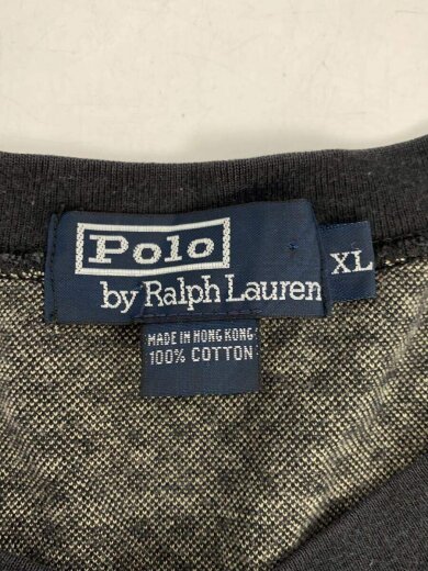 画像：POLO RALPH LAURENヘンリーネックカットソー/XL/コットン/マルチカラー/チェック3
