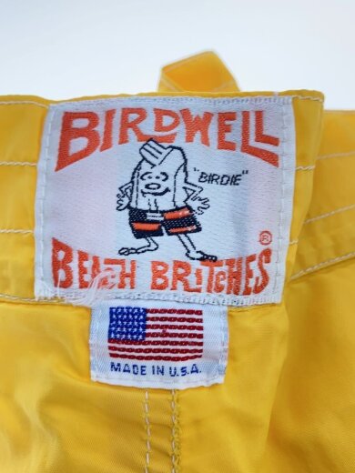 商品画像：BIRDWELL/ショートパンツ/--/ナイロン/YLW/無地 4