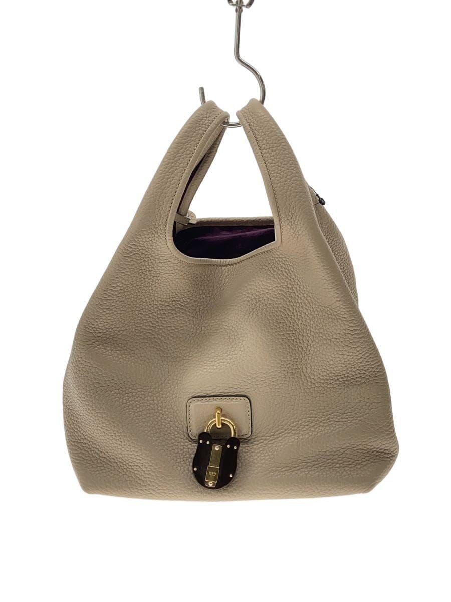 LOEWE / カリエ/ハンドバッグ/レザー/BEG