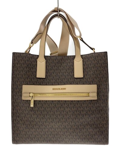 商品画像：バッグ/レザー/BRW/総柄 1