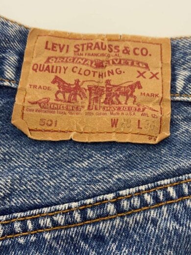 商品画像：ボトム/28/デニム/IDG/501/90s/ボタン裏532/USA製 4