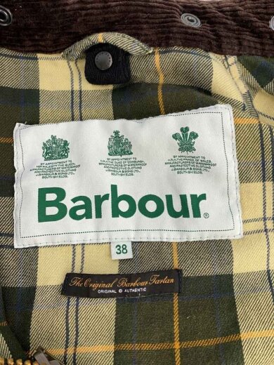 画像：Barbourジャケット/38/コットン/GRN/無地/20020523