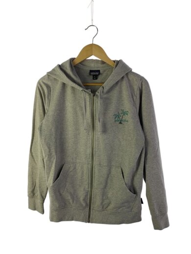 商品画像：ジップパーカー/S/コットン/GRY/プリント/39580FA19/ハワイ限定 1