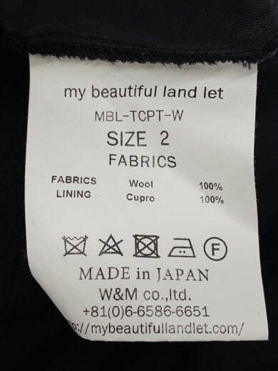 商品画像：ボトム/2/ウール/BLK/mlb-tcpt-w 5