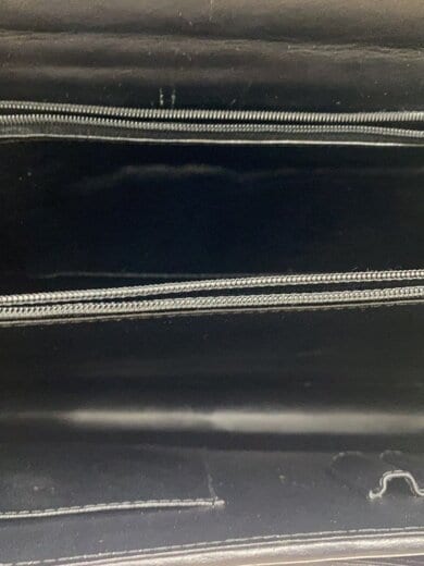 商品画像：amiet/クロコ革/ハンドバッグ/レザー/BLK 5