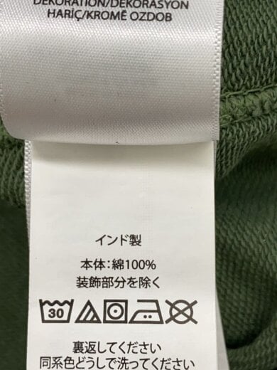 商品画像：スウェット/S/コットン/GRN/総柄 4