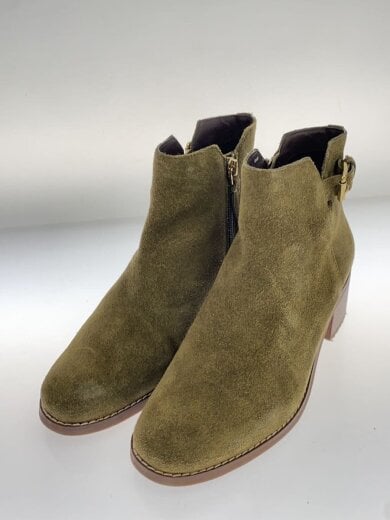 商品画像：ショートブーツ/UK5.5/GRN/スウェード/22417 2