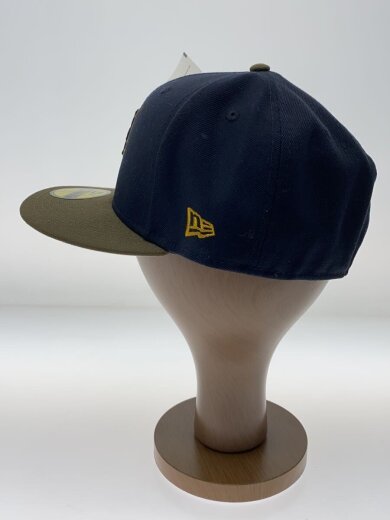 商品画像：キャップ/7 1/2/ポリエステル/BLU/メンズ 2