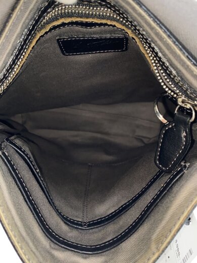 商品画像：ショルダーバッグ/レザー/BLK 6