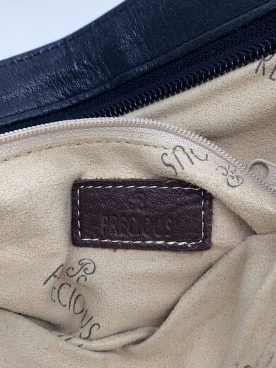 商品画像：PRECIOUS/ショルダーバッグ/レザー/BLK/無地 5