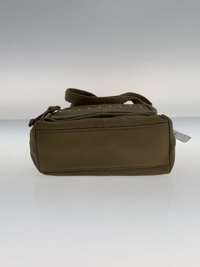 商品画像：ショルダーバッグ/レザー/BEG 4