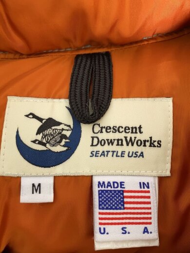 画像：CRESCENT DOWN WORKSダウンベスト/M/ナイロン/BLU3