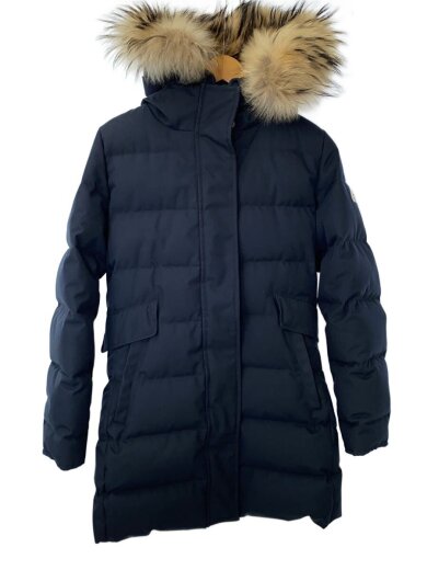 商品画像：GRENOBLE FUR/ロングダウンジャケット/36/ポリエステル/NVY/HWM004 1